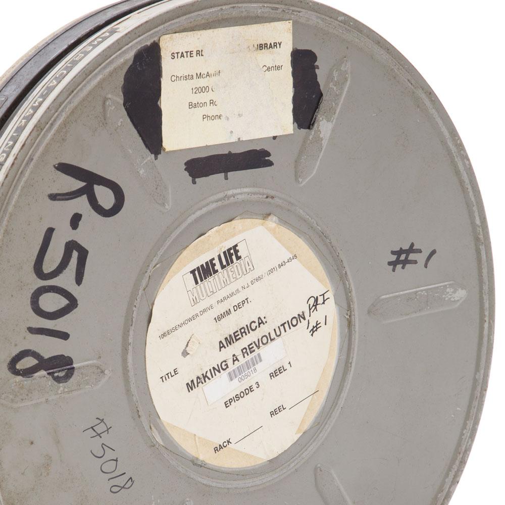 Metal 16mm Film Reel Box