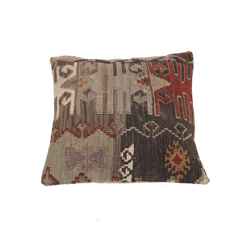 Brown Grey Kilim Pillow