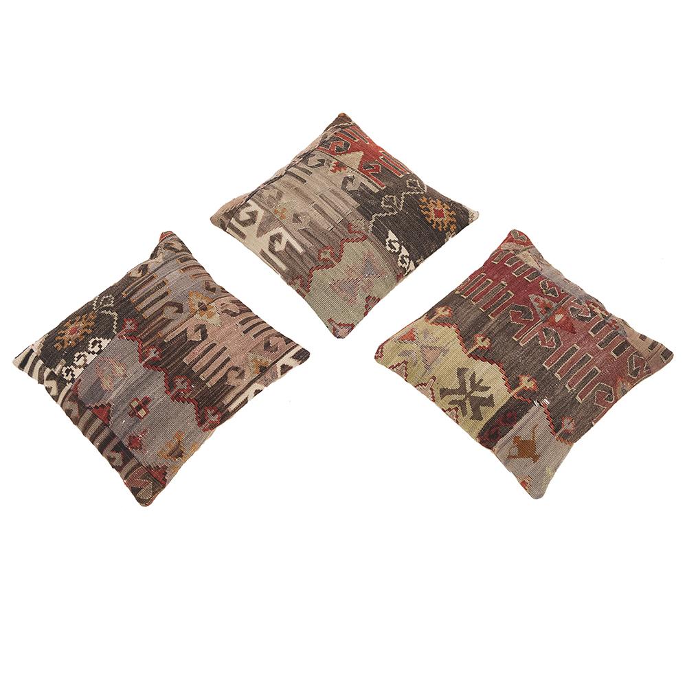 Brown Grey Kilim Pillow