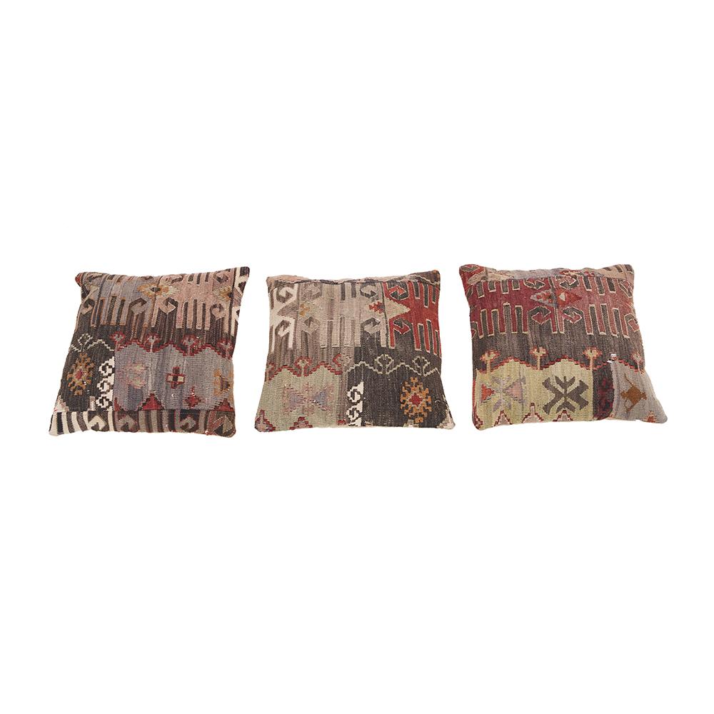 Brown Grey Kilim Pillow