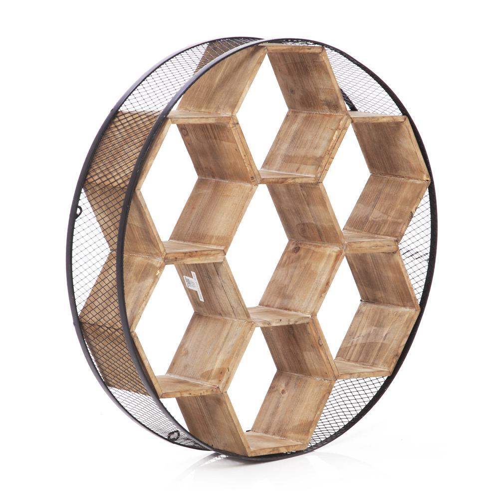 Honeycomb Wall Shelf