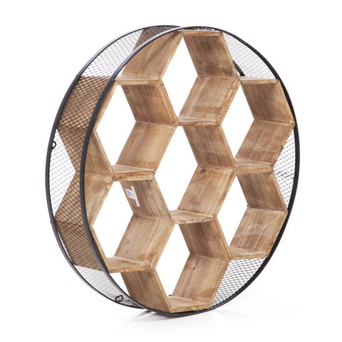Honeycomb Wall Shelf