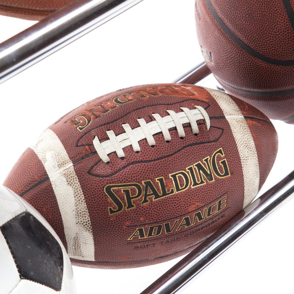 Sports Balls on Cart
