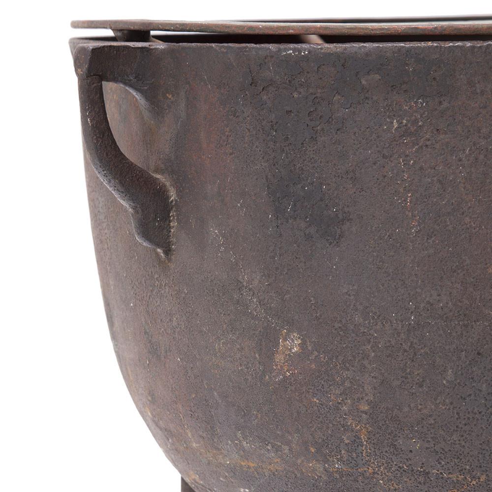 Large Iron Cauldron