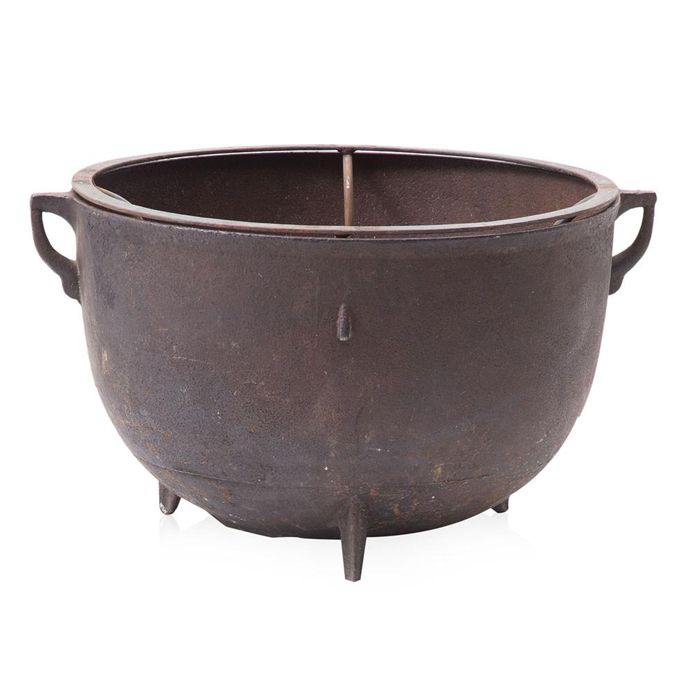 Large Iron Cauldron