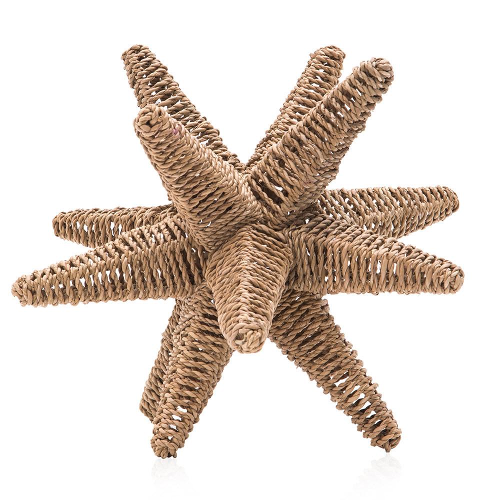 Brown Wicker Star (A+D)