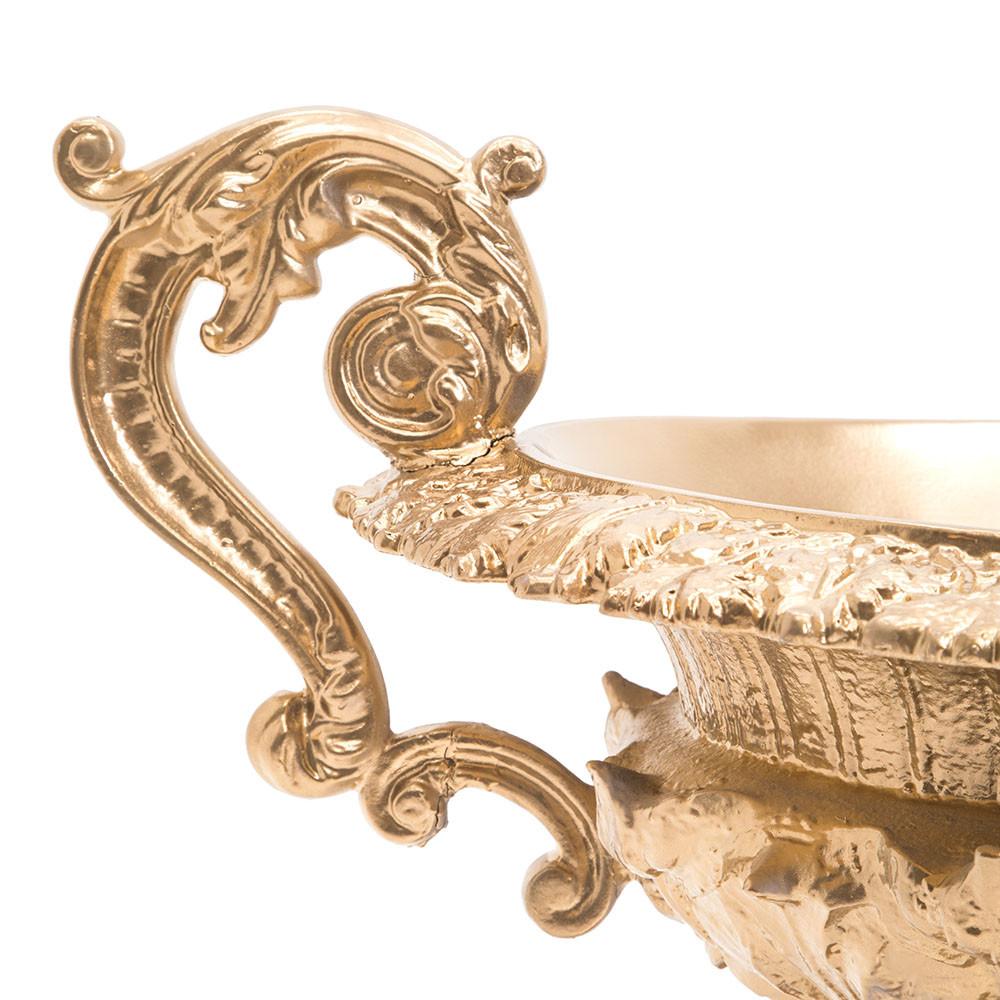 Gold Regency Urn Planter