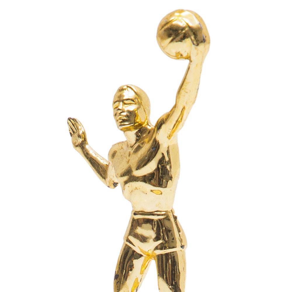 Brass Basketball Trophy