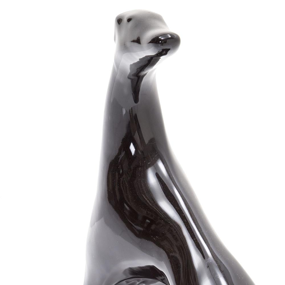 Black Greyhound Sculpture