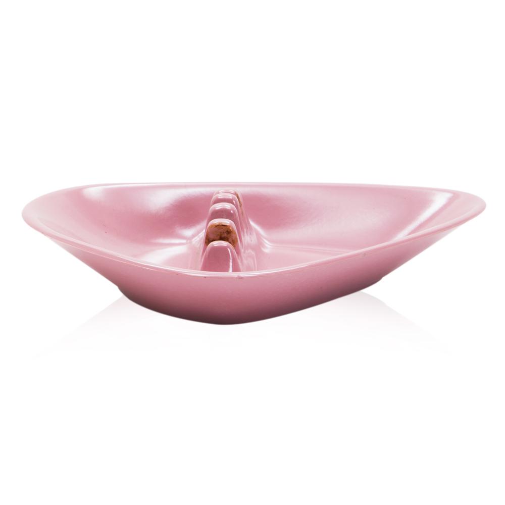 Pink Triangular Ashtray