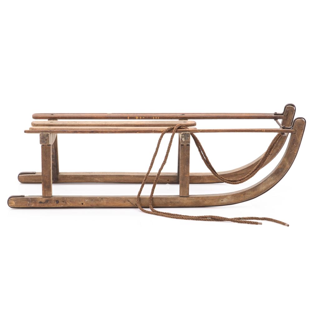 Vintage Wood Sled