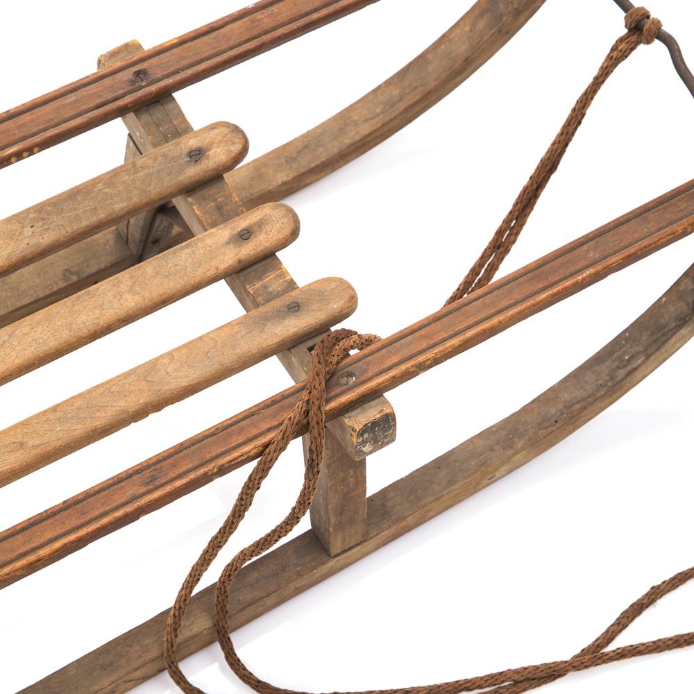 Vintage Wood Sled