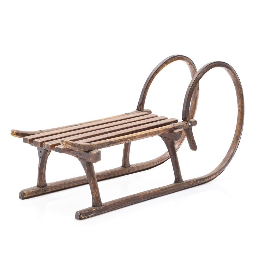 Vintage Wood Sled