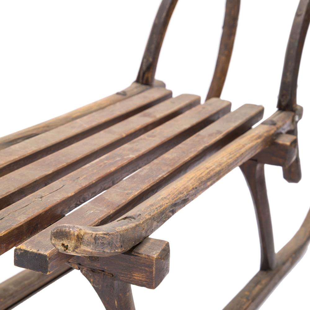 Vintage Wood Sled