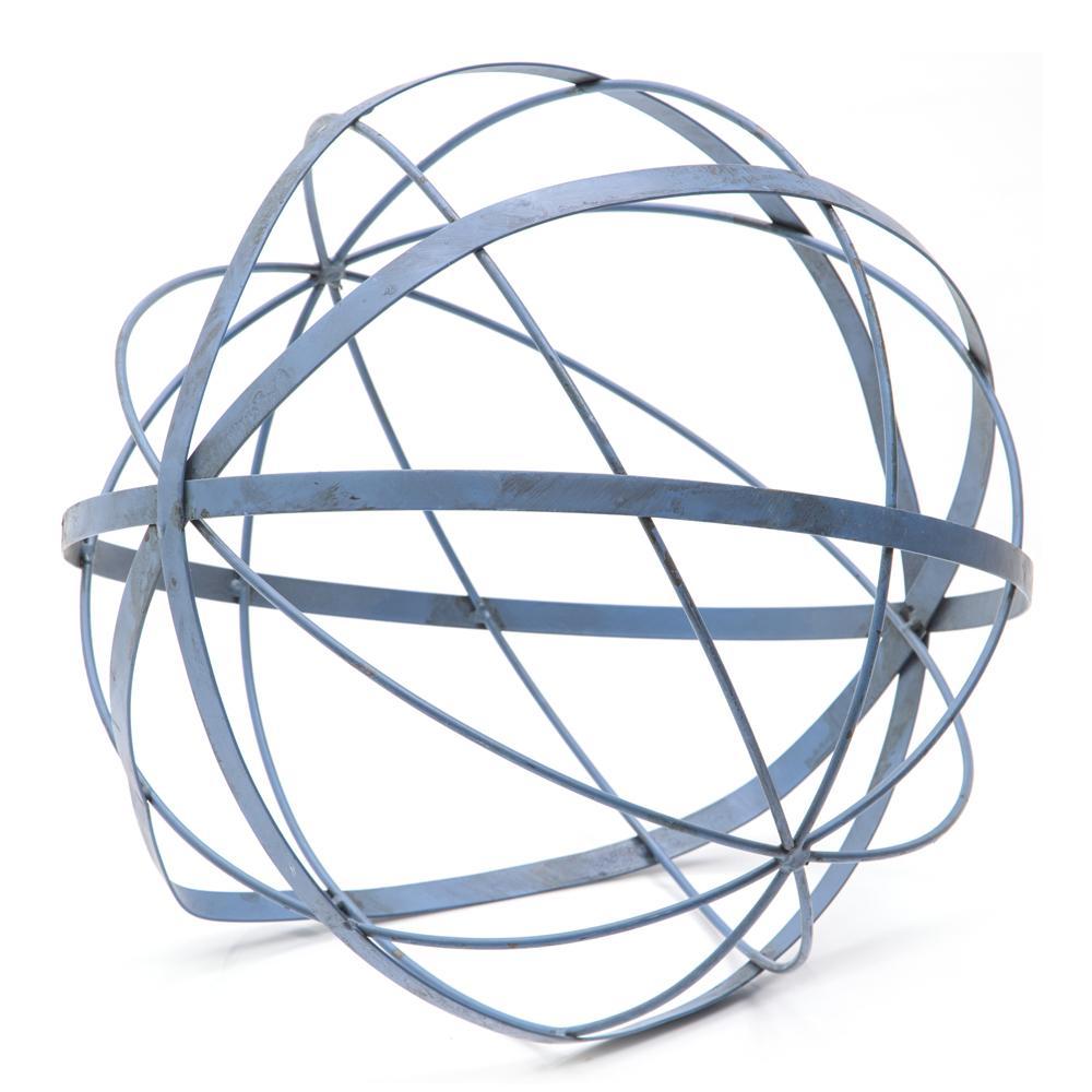 Blue Metal Sphere