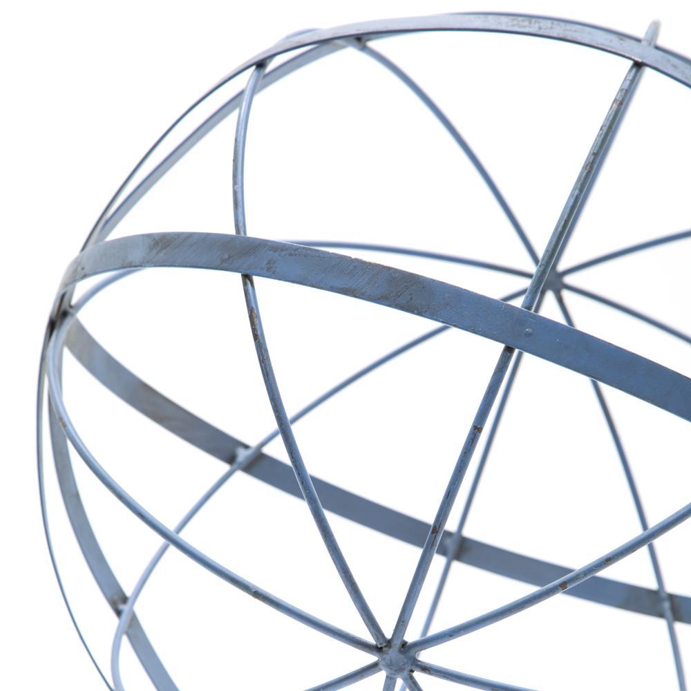 Blue Metal Sphere
