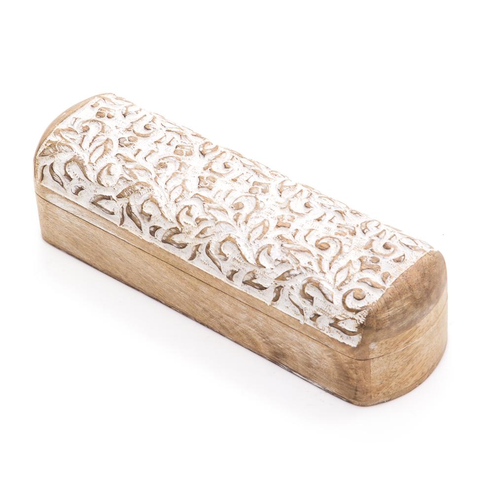 Embossed Wood White Boxset