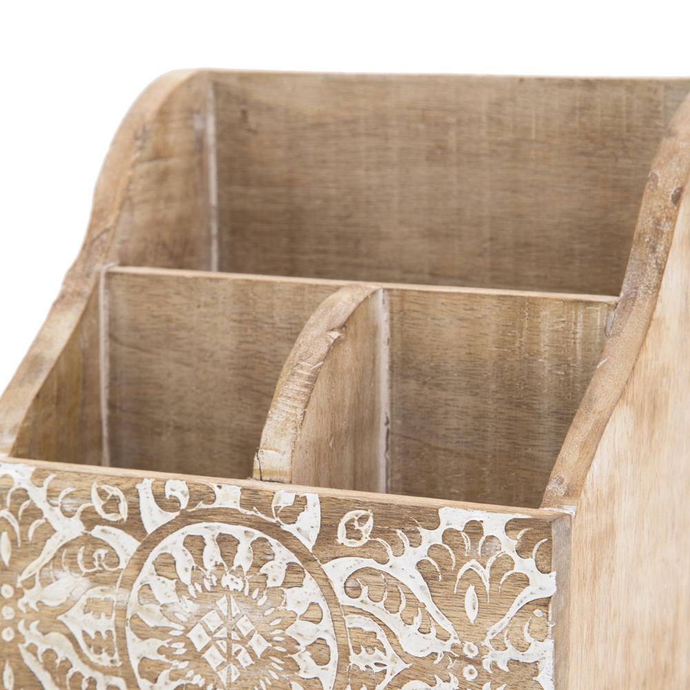 Embossed Wood White Boxset