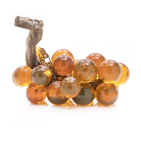 Orange Glass Grapes