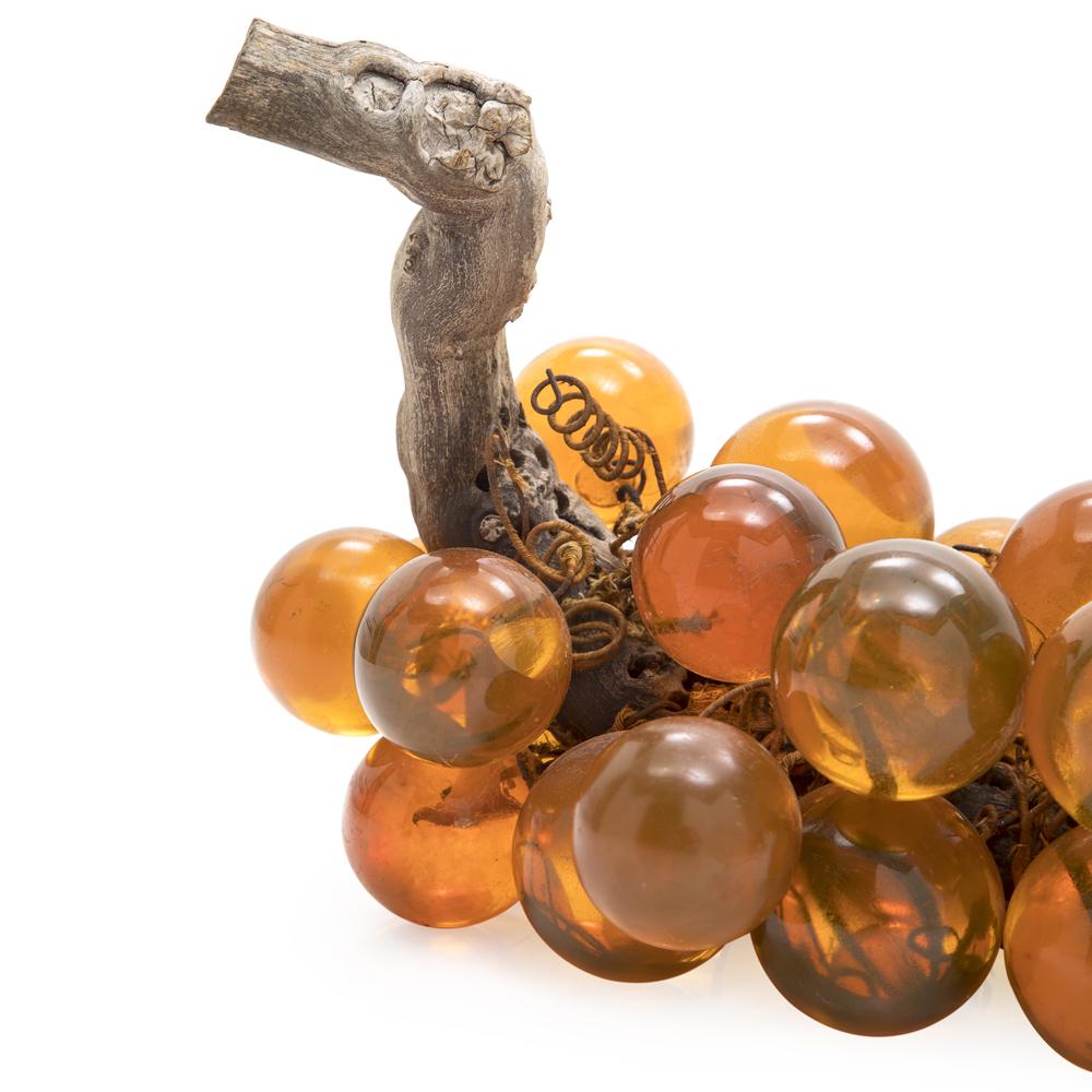 Orange Glass Grapes