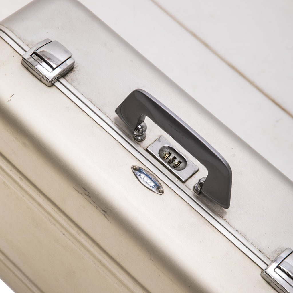 Silver Metal Briefcase