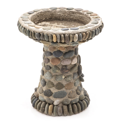 Large Pebble Bird Bath