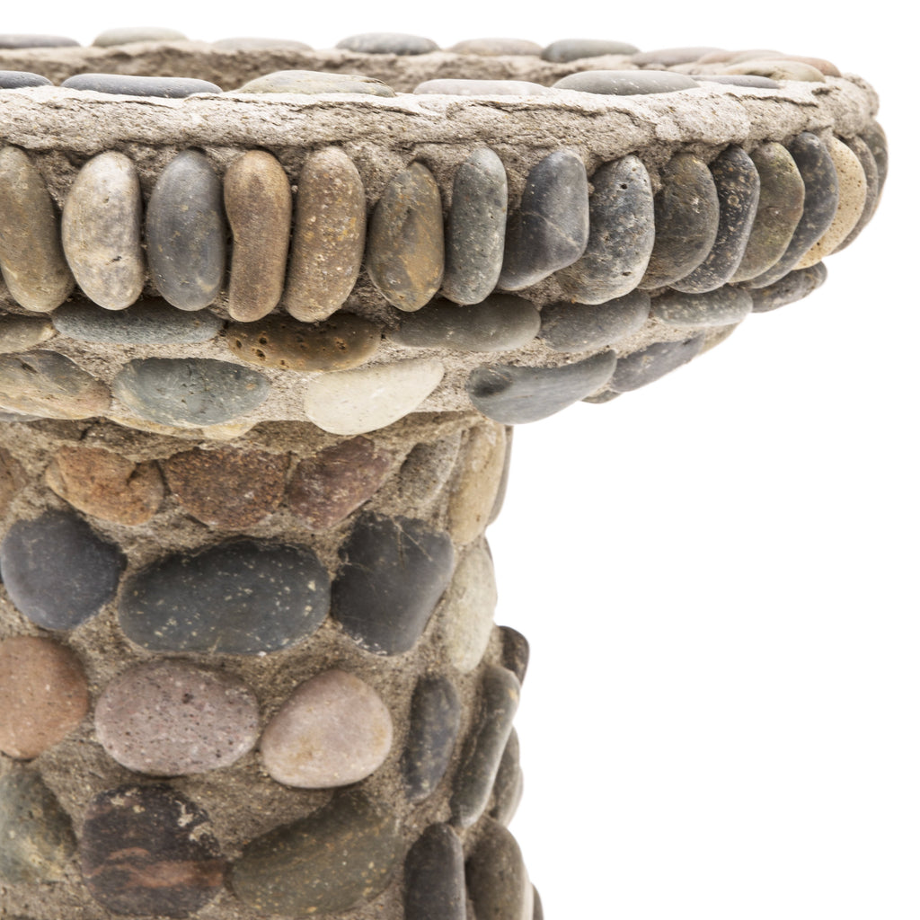 Large Pebble Bird Bath
