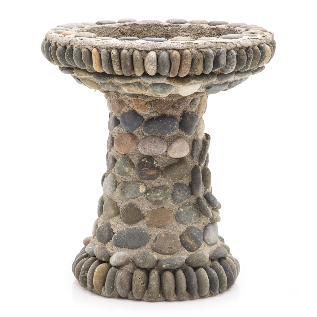 Large Pebble Bird Bath