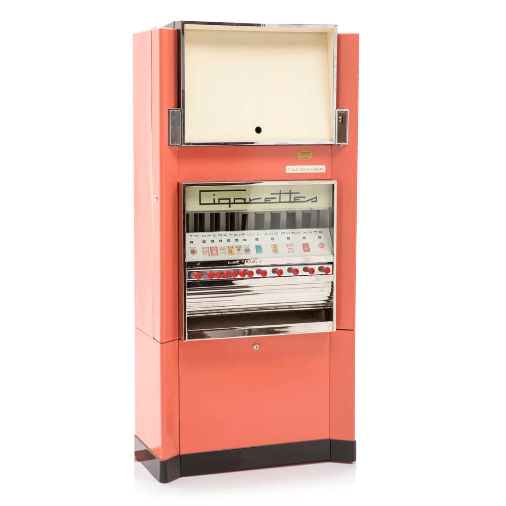 Salmon Pink Cigarette Vending Machine