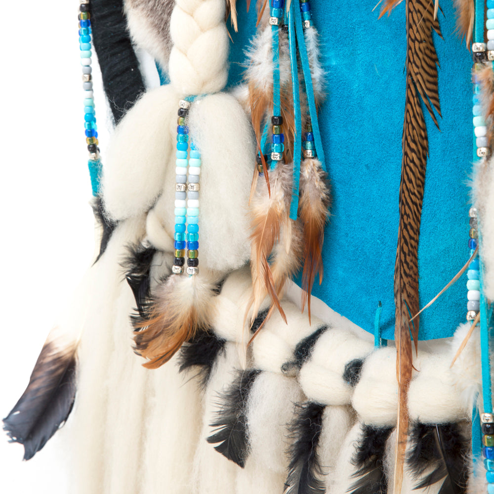 Huge White + Blue Dreamcatcher