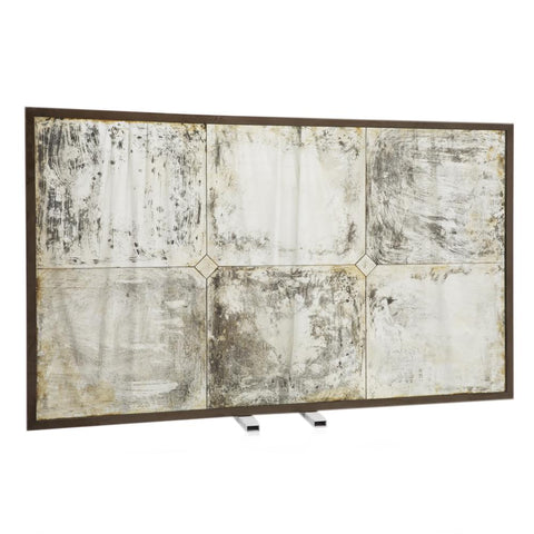 Huge Weathered Wall Mirror