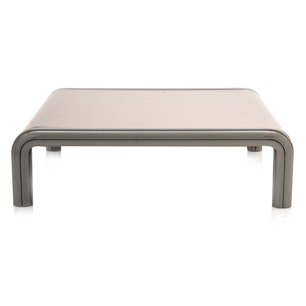 Grey 80's Square Coffee Table