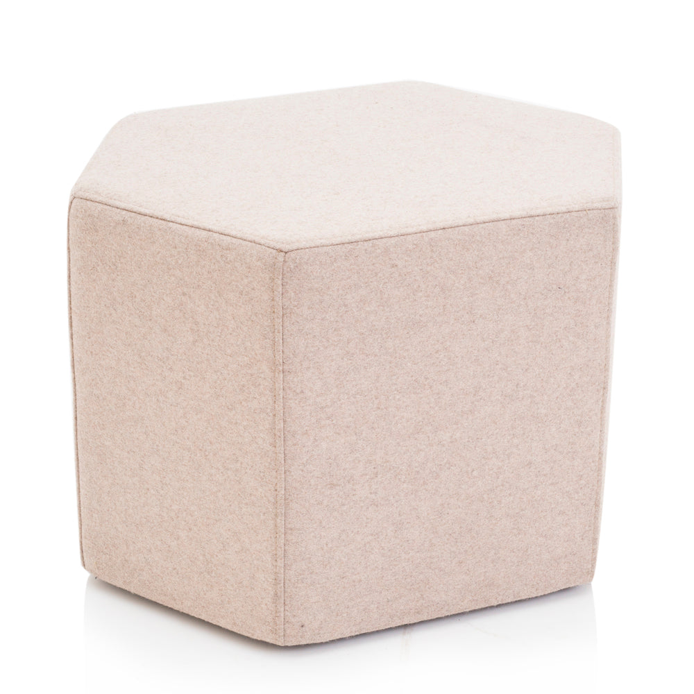 Hexagonal Ottoman - Sand