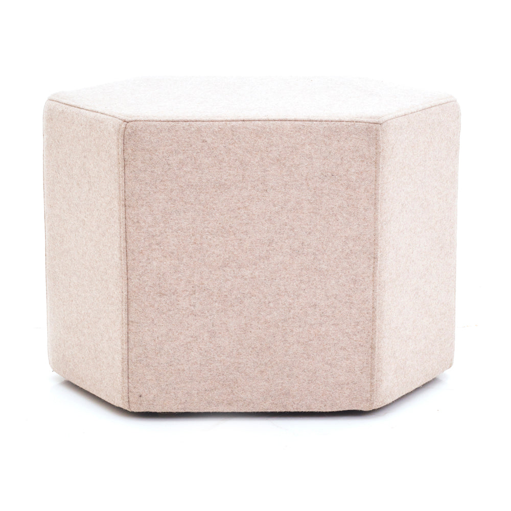 Hexagonal Ottoman - Sand