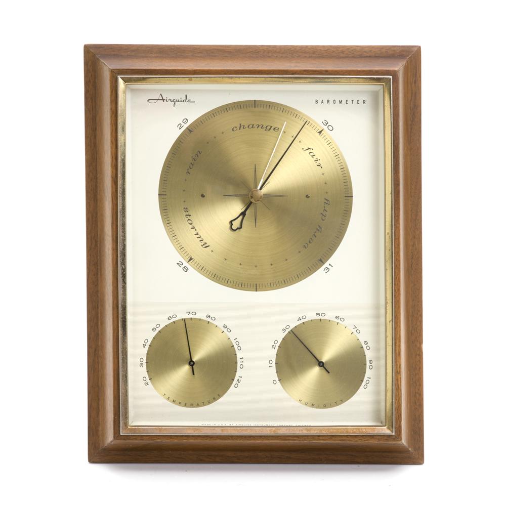 Wood Framed Wall Barometer