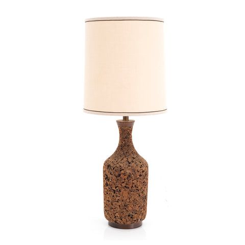 Brown Cork Lamp