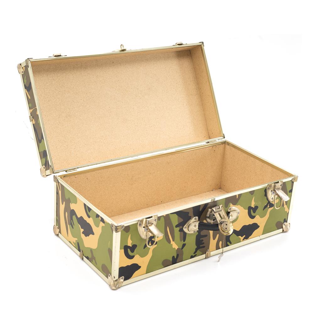 Green Camo Print Trunk