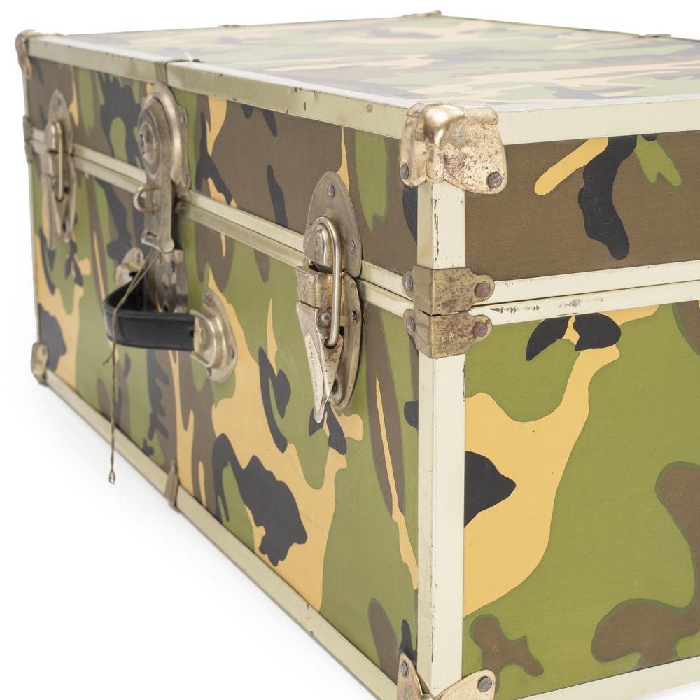 Green Camo Print Trunk