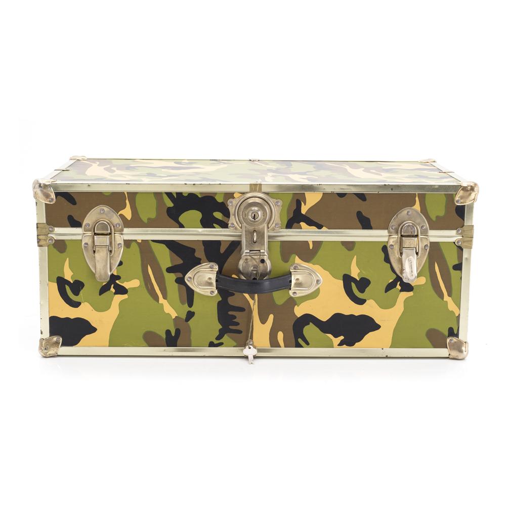 Green Camo Print Trunk