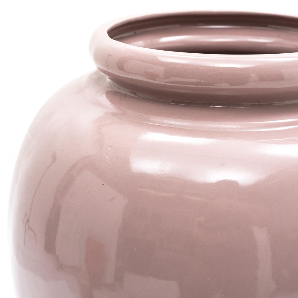 Purple Mauve Ceramic Vase (A+D)