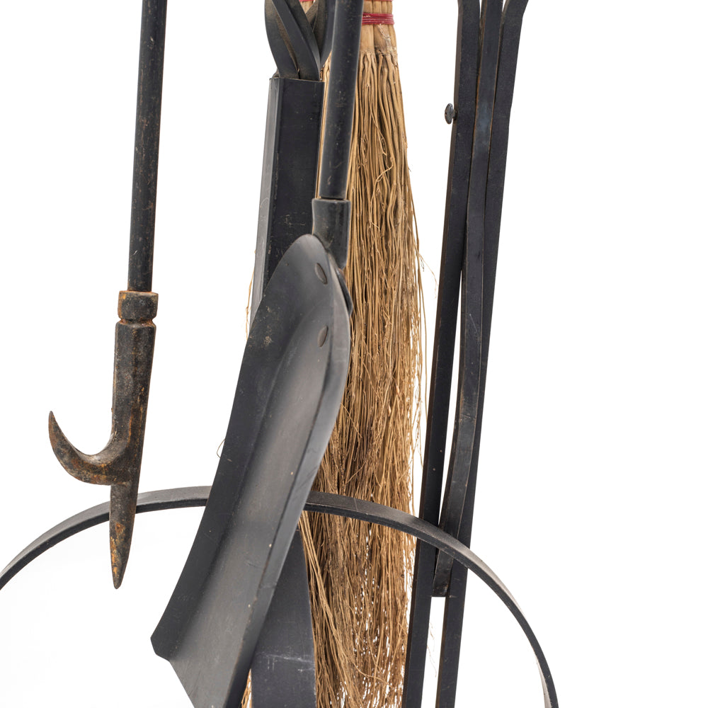Cast Iron Fireplace Tools Set