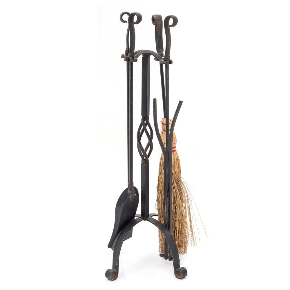 Cast Iron Fireplace Tools Set