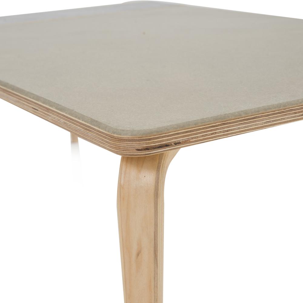 Grey & White Case Study Fiberglass Coffee Table