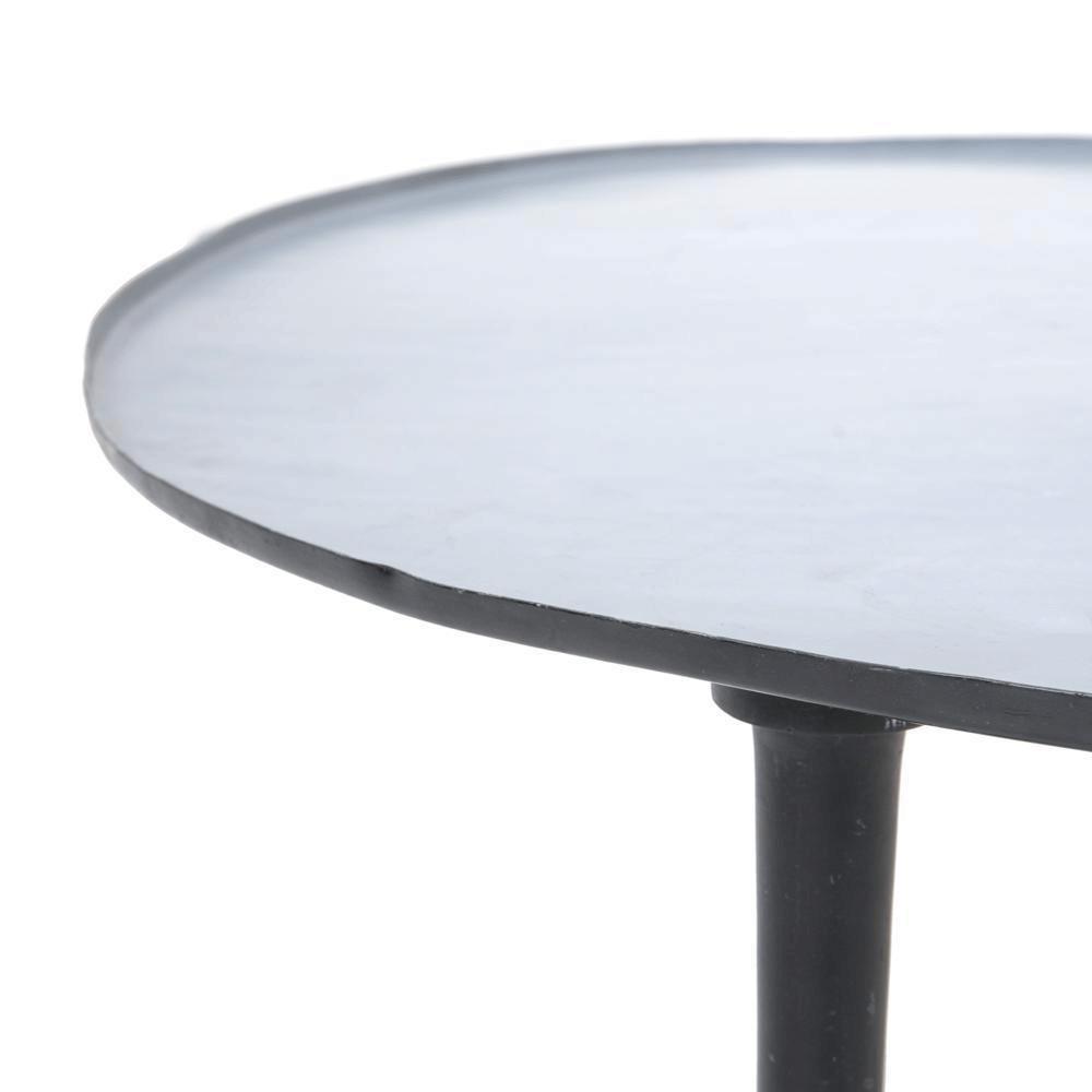 Grey Tripod End Table