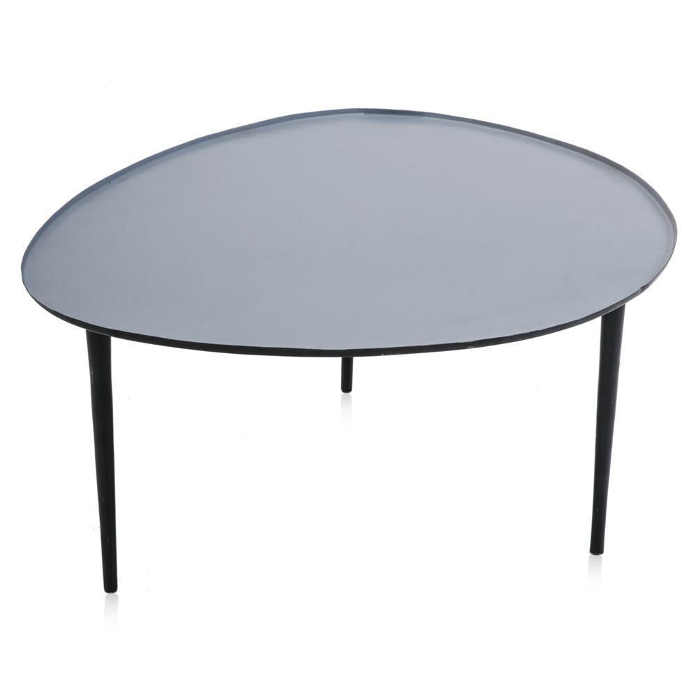 Grey Tripod End Table