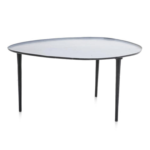 Grey Tripod End Table