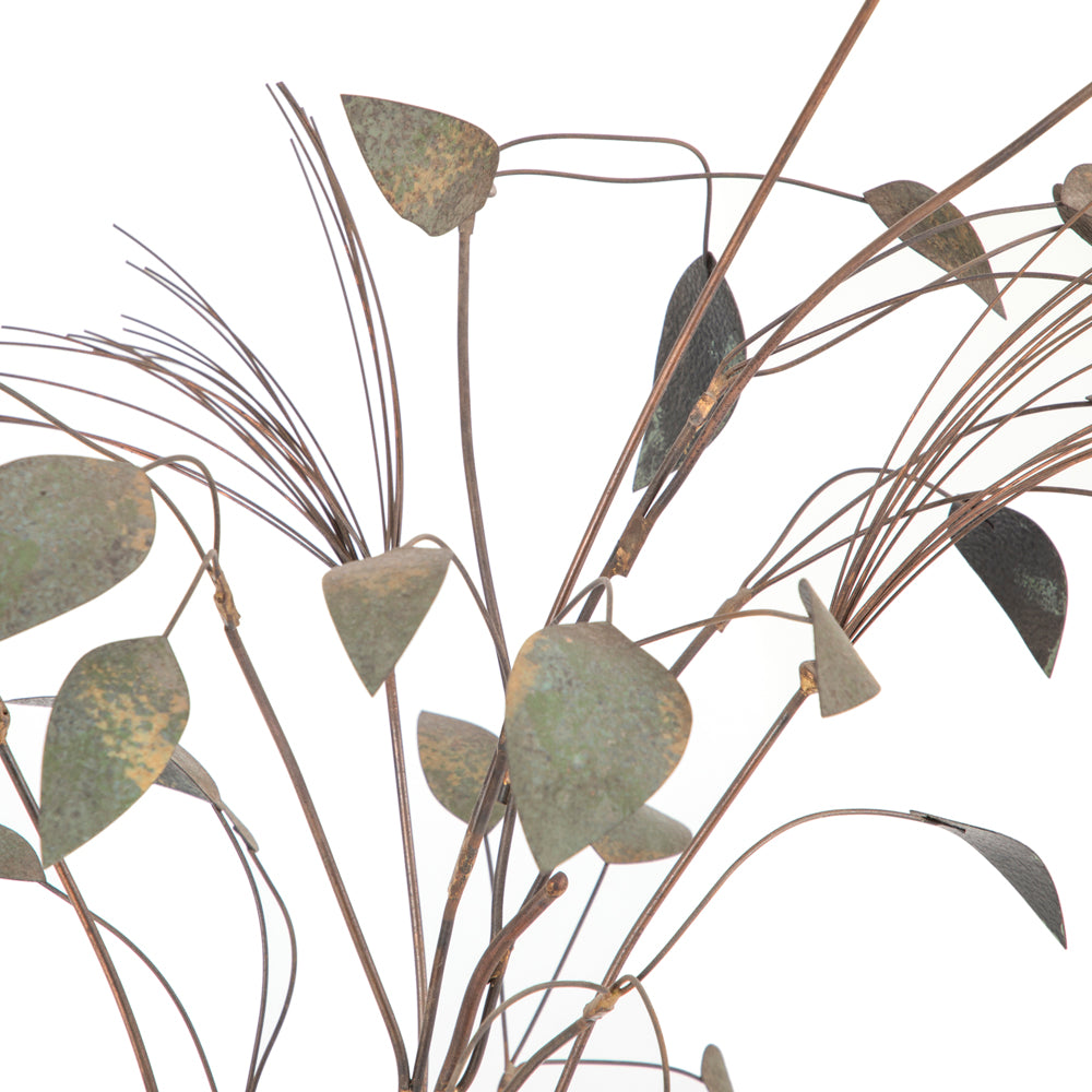 Thin Wire Plant Sculpture