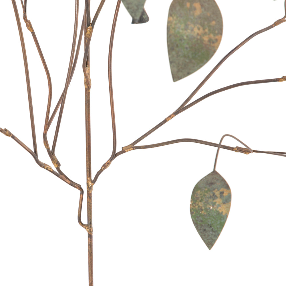 Thin Wire Plant Sculpture