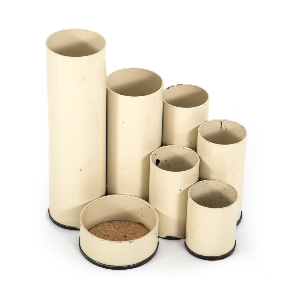 White Cream Industrial Office Supplies Holder