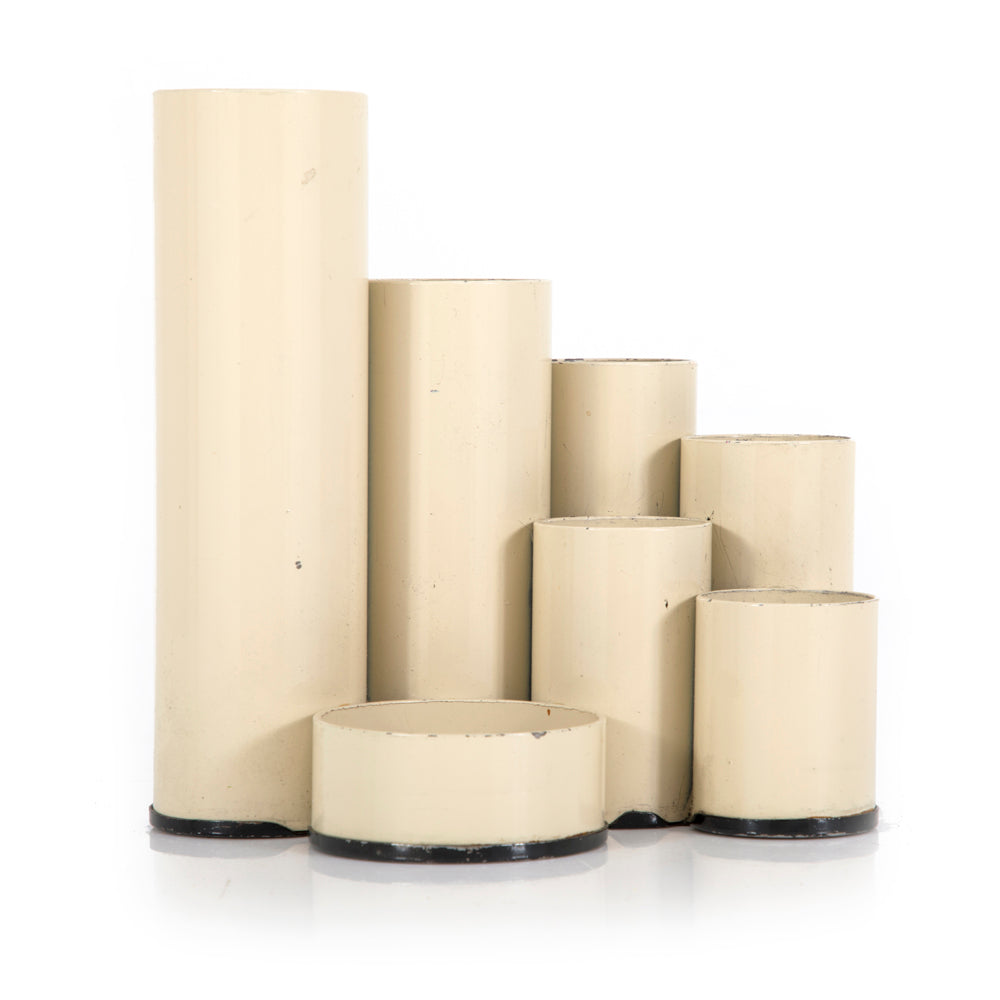 White Cream Industrial Office Supplies Holder